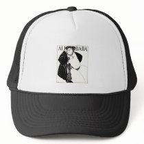 Art Nouveau illustration: Beardsley - Ali Baba Hat