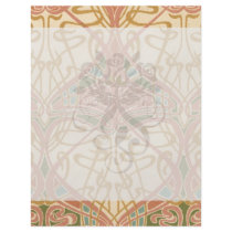 art nouveau intricate love hearts pattern custom flyer
