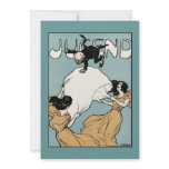 Art Nouveau: Jugend Art Personalized Announcements