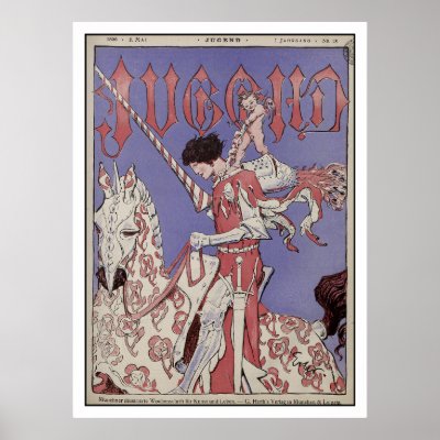 Art Nouveau - Jugend Magazine - Vintage Art by VintageCabaret