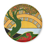 Art Nouveau - La Libre Esthetique by Combaz magnets