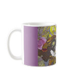 Art Nouveau Lady mugs