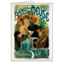 Art Nouveau: Mucha Poster Art - Bieres de la Meuse Card