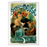 Art Nouveau: Mucha Poster Art - Bieres de la Meuse cards