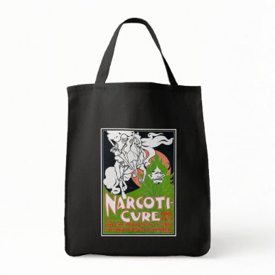 Art Nouveau:  Narcoti-Cure -William H. Bradley Bags by VintageCabaret