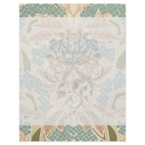 art nouveau nature botanical autumn pattern full colour flyer