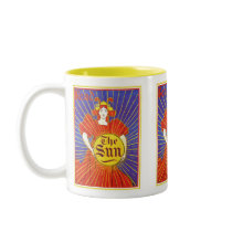 Art Nouveau:  New York Sun by Rhead Coffee Mug