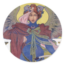 Art Nouveau Omega Bikes Stickers