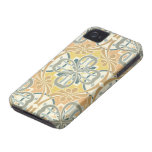 art nouveau ornate geometric pattern iphone 4 case