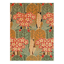 Art Nouveau Pattern #1 at Emporio Moffa Post Card