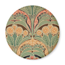 Art Nouveau Pattern #3 at Emporio Moffa Refrigerator Magnet