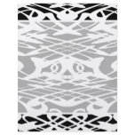 Art Nouveau Pattern in Black and White. flyers