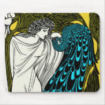 Art Nouveau Peacock Artwork - The Kiss