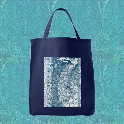 Art Nouveau Peacock Bags by Cardgallery