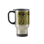 Art Nouveau:  Peacock Illustration Coffee Mugs