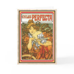 Art Nouveau ~ "Perfecta Cycles" 1897Alphonse Mucha Greeting Cards