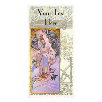 Art Nouveau Personalised Photo Card