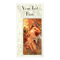 Art Nouveau Personalized Photo Card