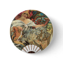 Art Nouveau Poster; Biscuits Lefevre Utile Button