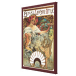 Art Nouveau Poster; Biscuits Lefevre Utile