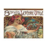 Art Nouveau Poster; Biscuits Lefevre Utile Post Cards