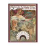 Art Nouveau Poster; Biscuits Lefevre Utile Post Cards
