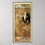 Art Nouveau Poster; Flirt Biscuit; Alphonse Mucha posters