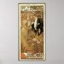 Art Nouveau Poster; Flirt Biscuit; Alphonse Mucha