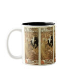 Art Nouveau Poster; Flirt Biscuit; Alphonse Mucha mugs