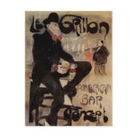 Art Nouveau Poster; Le Grillon; American Bar