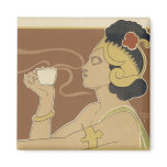 Art Nouveau Poster Magnets -Coffee/Tea