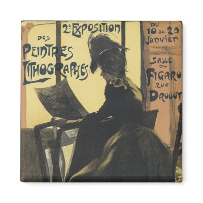 Art Nouveau Poster Magnets - Lithographs by golden_oldies