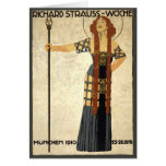 Art Nouveau Poster Richard Strauss Woche, München cards