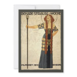 Art Nouveau Poster Richard Strauss Woche, München invitations
