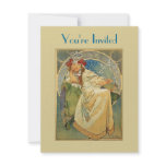 Art Nouveau Princess Bridal Shower Invitation
