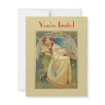 Art Nouveau Princess Invitation Template