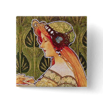 Art Nouveau: Privat-Livemont "Biscuits" Buttons