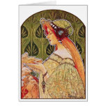 Art Nouveau: Privat-Livemont "Biscuits" Greeting Card