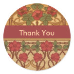 Art Nouveau RosesThank You