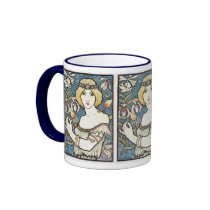 Art Nouveau "Salon des Cents" Coffee Mug