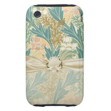 art nouveau spring bloom lovely floral art tough iPhone 3 covers