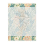 art nouveau spring bloom lovely floral art post card