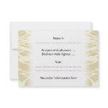 Art Nouveau Style Pattern in Beige and Cream.