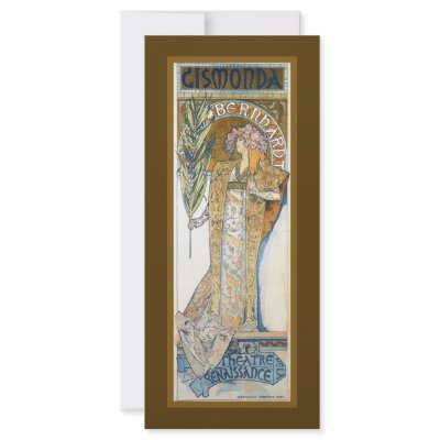 Art Nouveau Theatre bookmark by aapshop