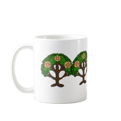 Art Nouveau Tree of Life Mug by janrique
