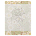 art nouveau vintage daisies daisy pattern personalised flyer