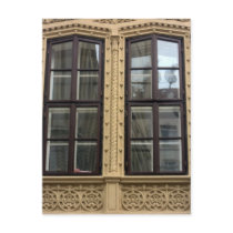 art-nouveau windows post cards
