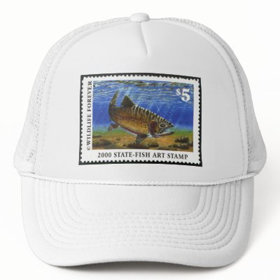 Art of Conservation Stamp – 2000 Mesh Hats by pwuebker