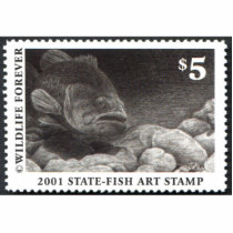 Art of Conservation Stamp – 2001 Photo Cut Outs