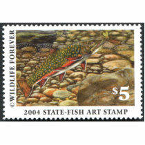 Art of Conservation Stamp - 2004 Acrylic Cut Out
